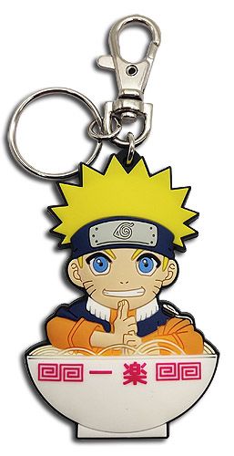 Naruto - Naruto In Ramen Bowl Pvc Keychain