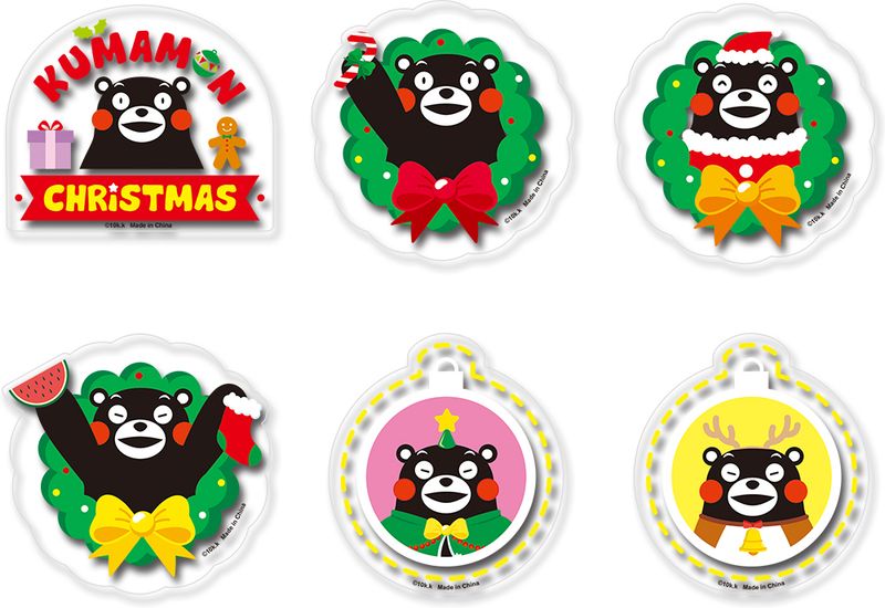Kumamon - Christmas Kumamon Die-Cut Sticker