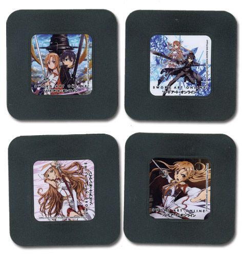 Sword Art Online Set 3 Coasters