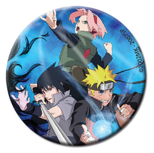 Naruto Shippuden - Kakashi'S Team Button 1.25''
