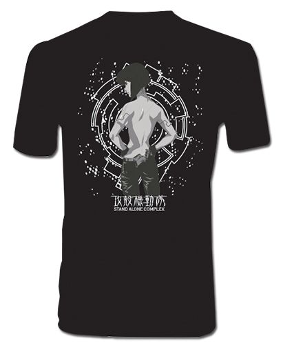 Ghost In The Shell - Motoko Men'S Screen Print T-Shirt Xxl