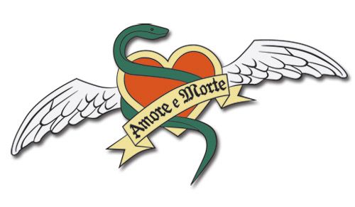 Bleach Amore Morte Temporary Tattoo