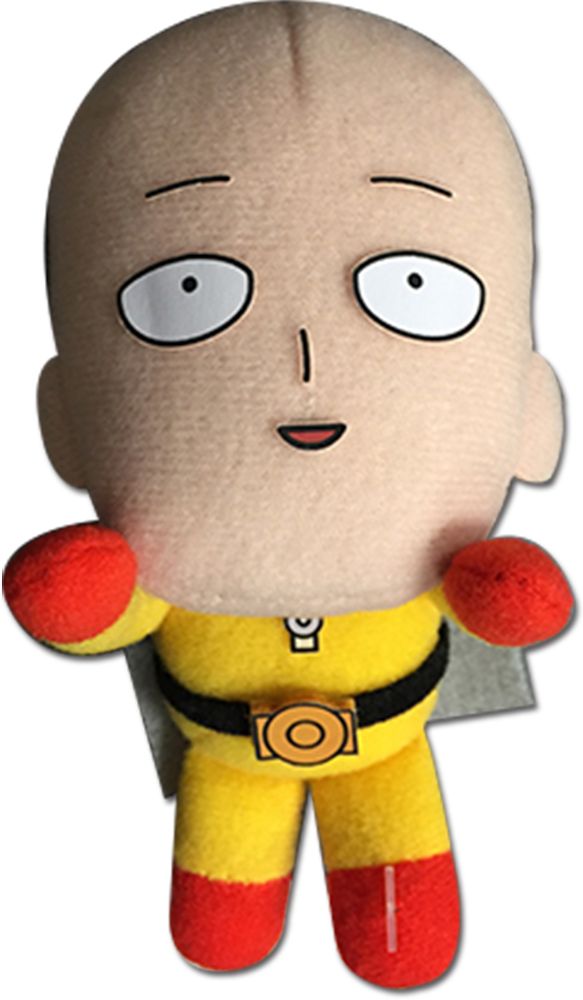 One Punch Man - Saitama Mini Lying Plush 4''