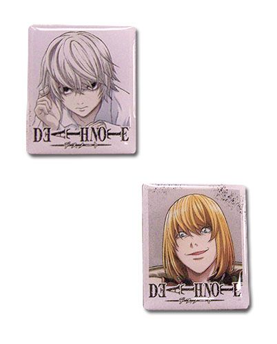 Death Note Near & Mello Pin Set