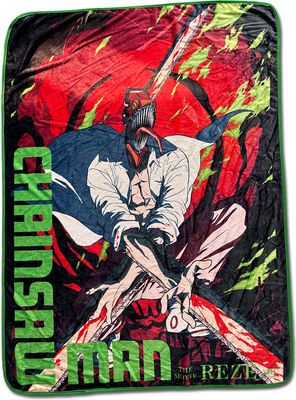 Chainsaw Man The Movie: Rez Arc - Reze Arc-Cafe Tv Throw Blanket 46'' X 60''