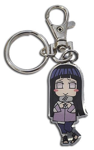 Naruto Shippuden - Hinata Metal Keychain