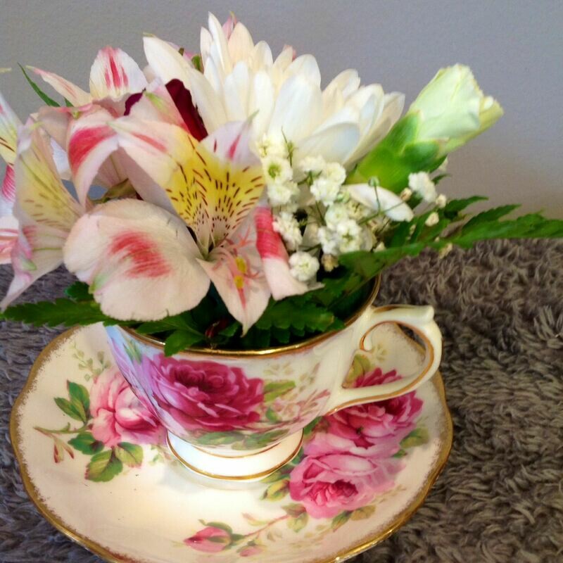 Tea Cup Arrangement
