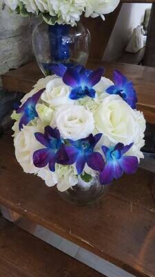 Orchid and Rose Bouquet
