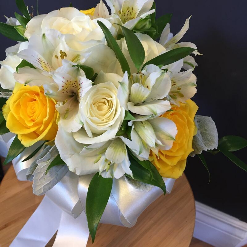 Rose & Alstromeria Bridal Bouquet