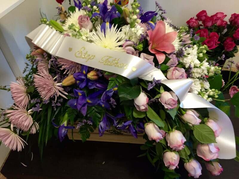 Exquisite Large Rose Casket Spray