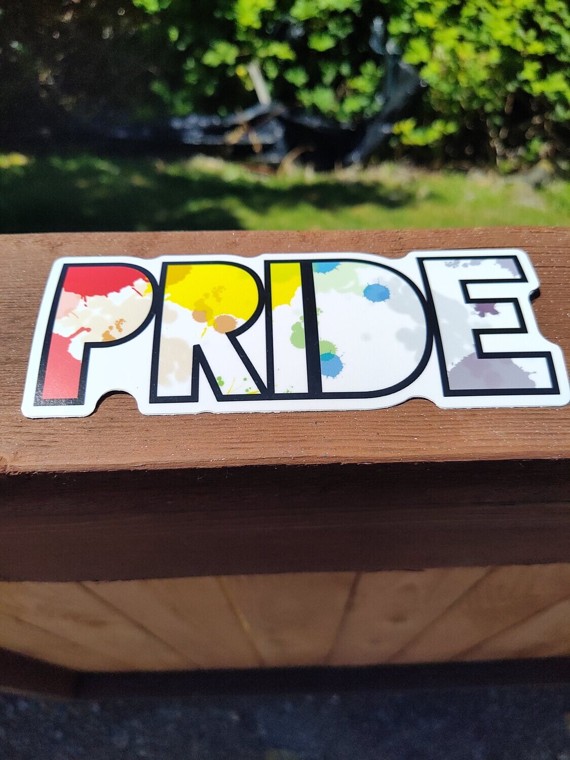 Large Rainbow Pride Sticker