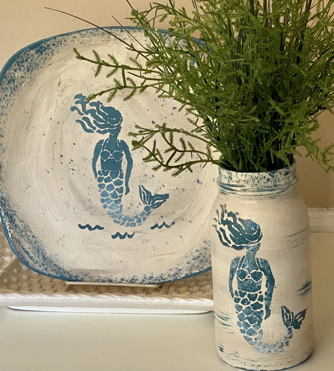 Maritime Collection: Mermaid Jar Vase