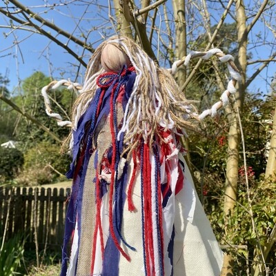 Custom Hanging Rustic American Angel