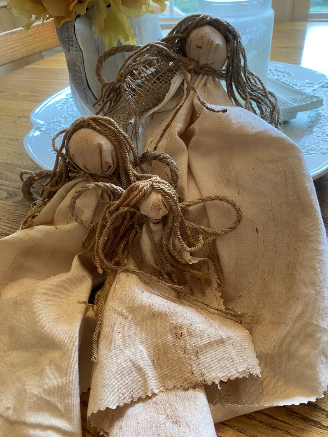 Small Victorian Rag Angel