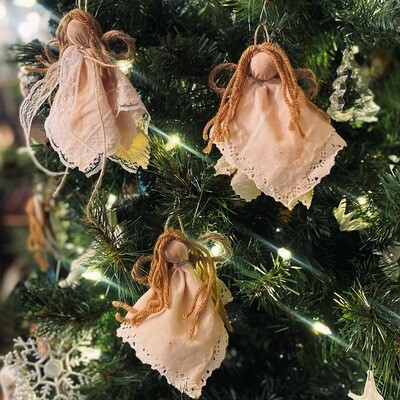FAIRY VEIL RC-200 リラクゼーショングッズ Victorian Rag Angel Ornament