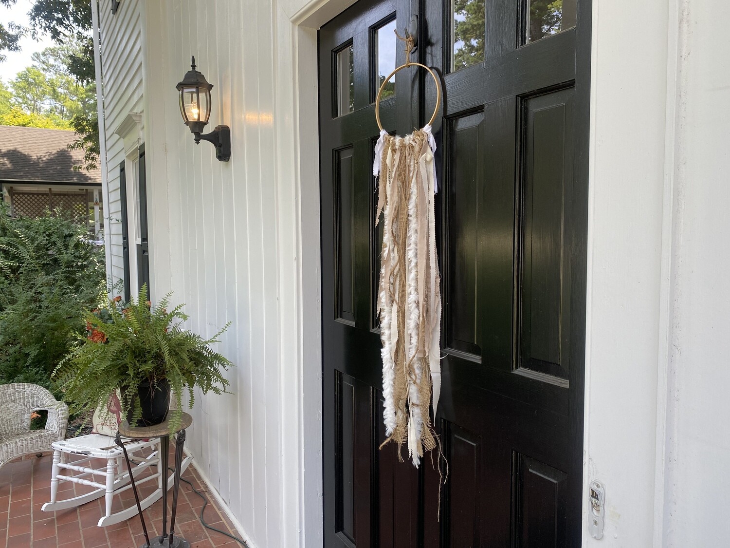 Rustic Hoop Hanger (Neutral)