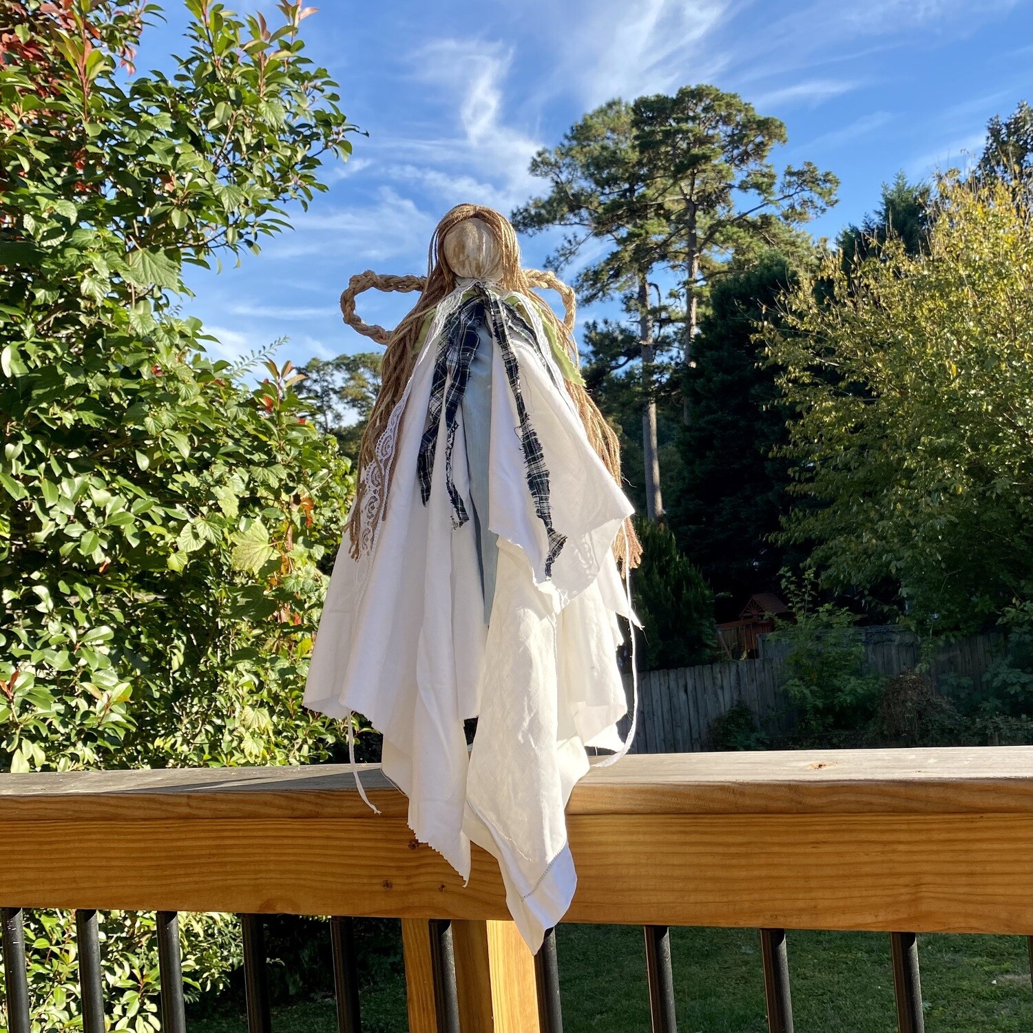 "Comfort and Peace" Victorian Rag Angel