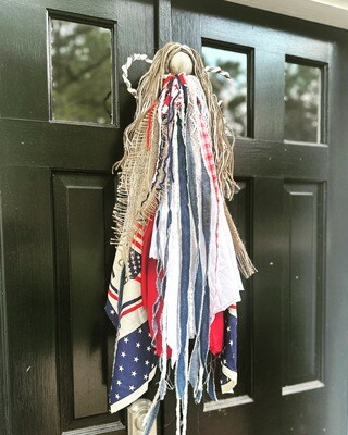 Custom Hanging Rustic American Angel