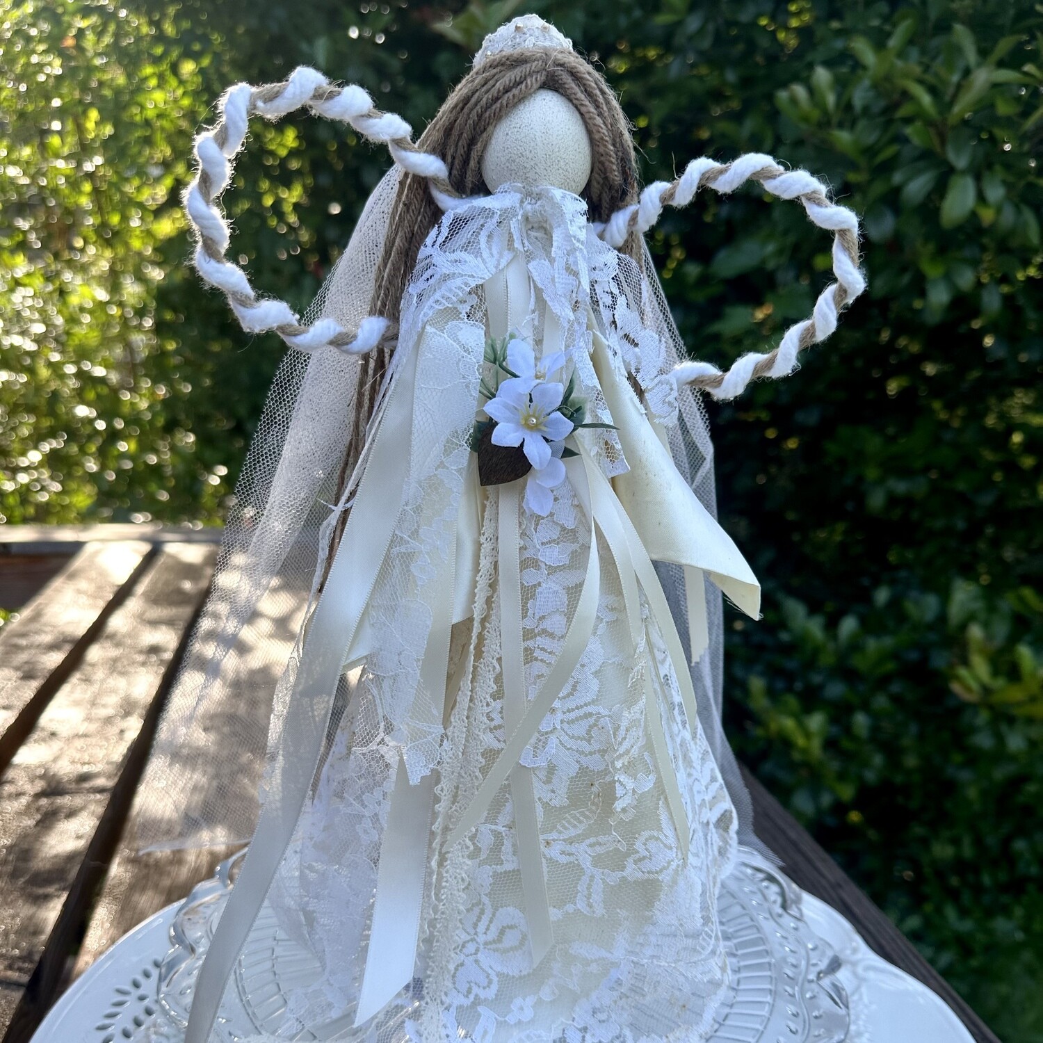 Heartstrings to Love &amp; to Cherish Bride Angel (large)