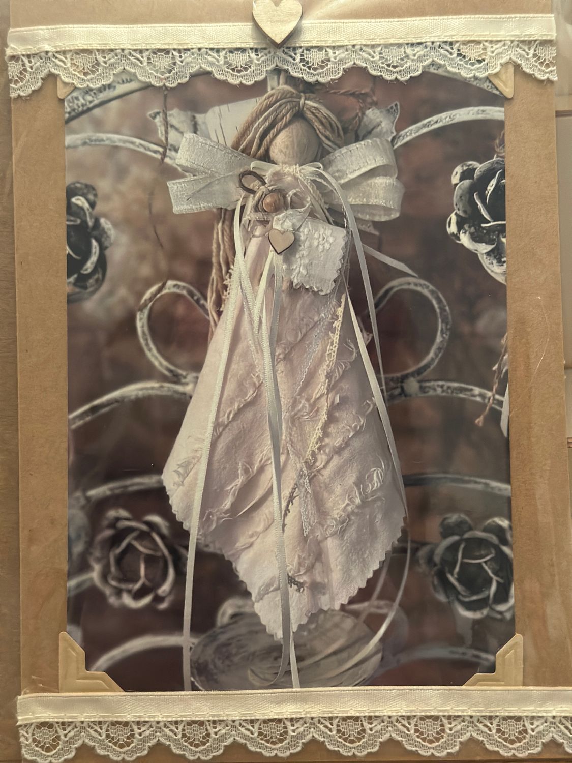 Mother and Baby Card (light pink) Blank Inside