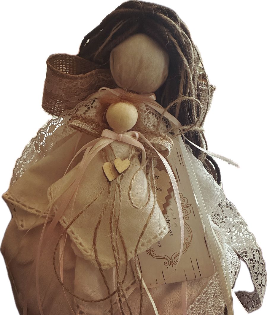 Mother and Baby Rag Angel