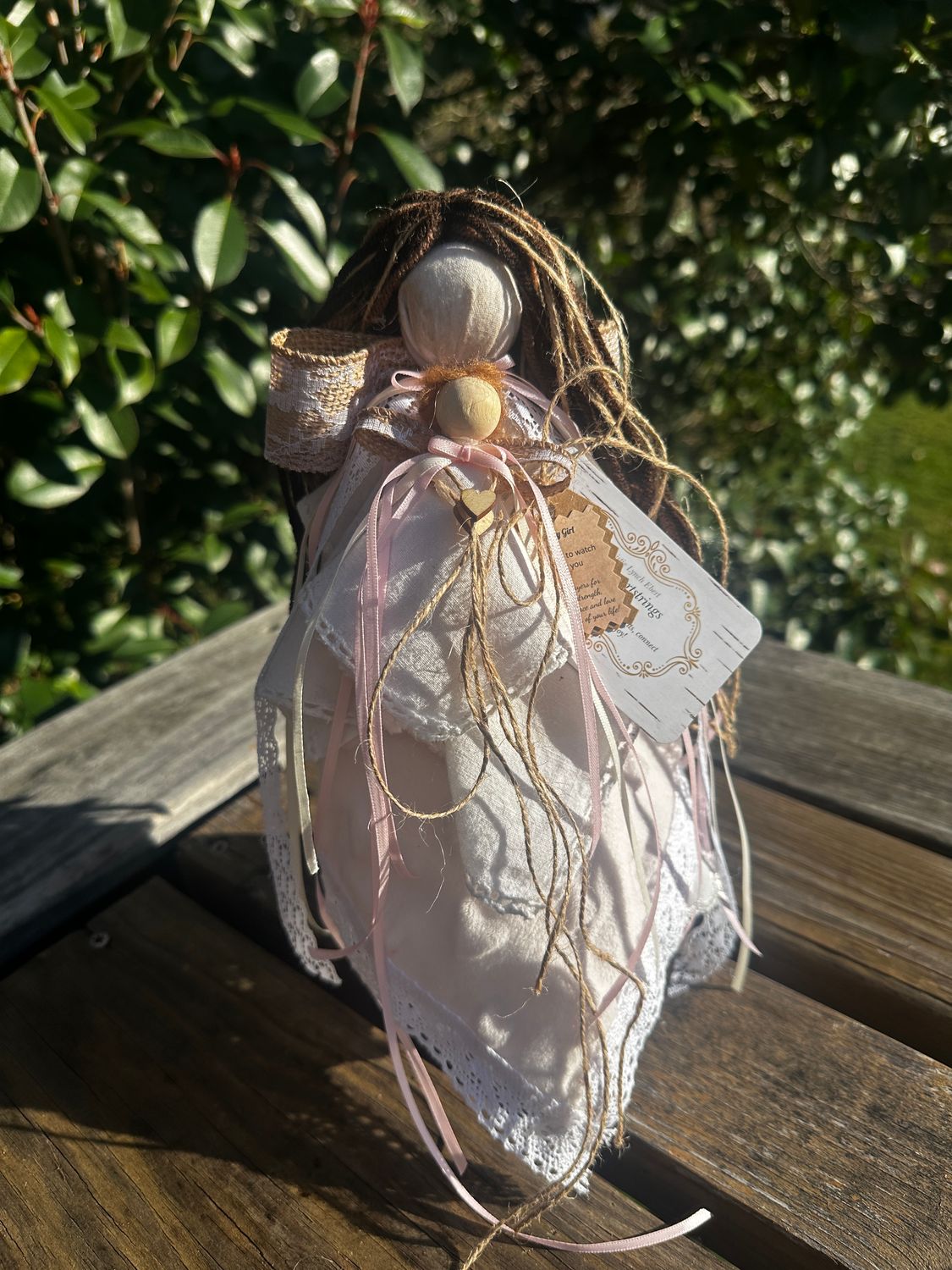 Mother and Baby Rag Angel