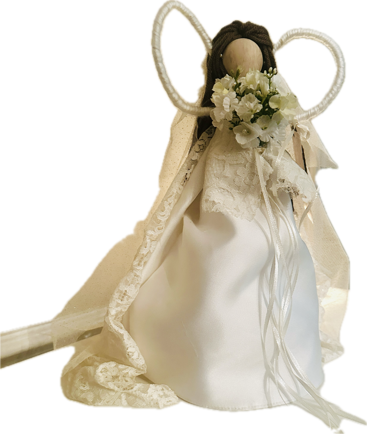 Bride/Wedding Angel from Grandmother/Mother/Daughter Dresses