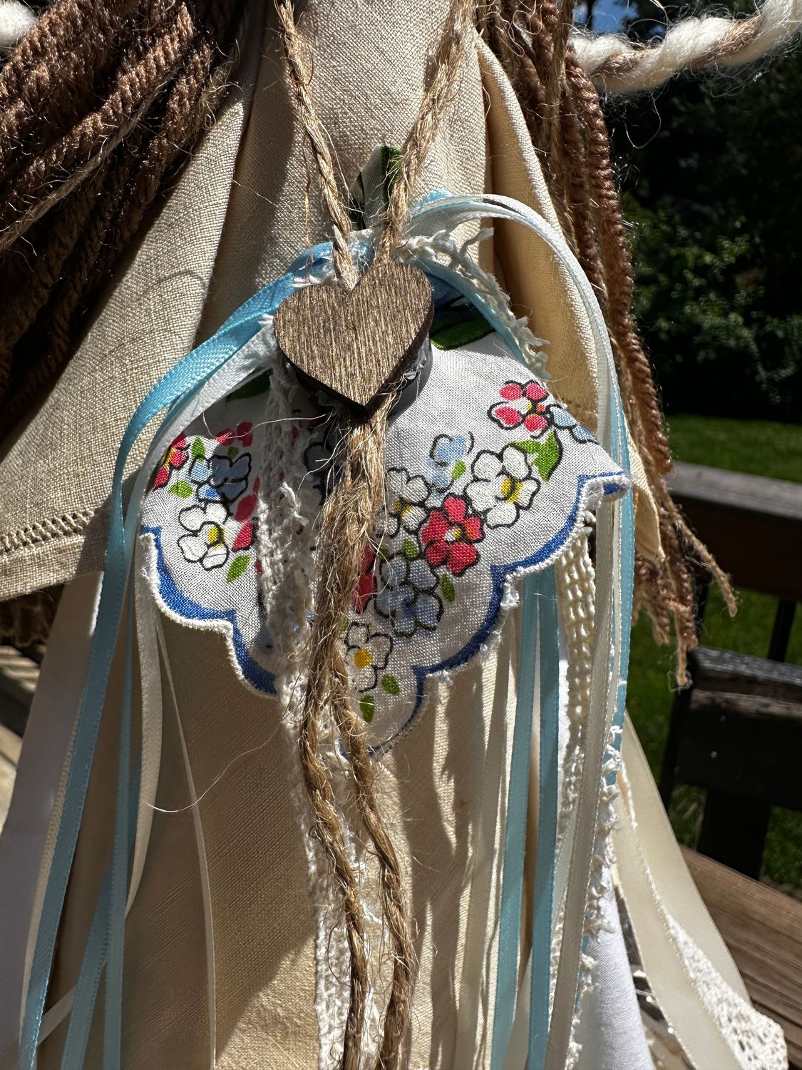“Sisters” Custom Angels from Family Antique Heirlooms