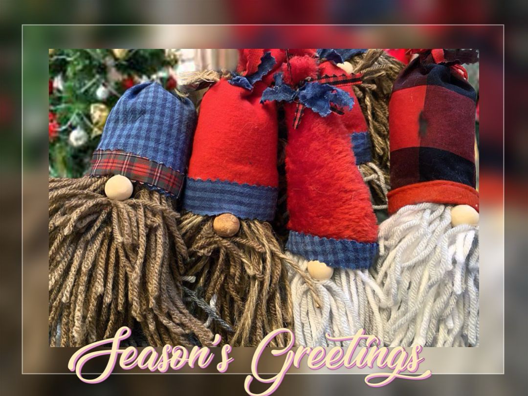 Card: Season’s Greetings  (blank, with envelope)