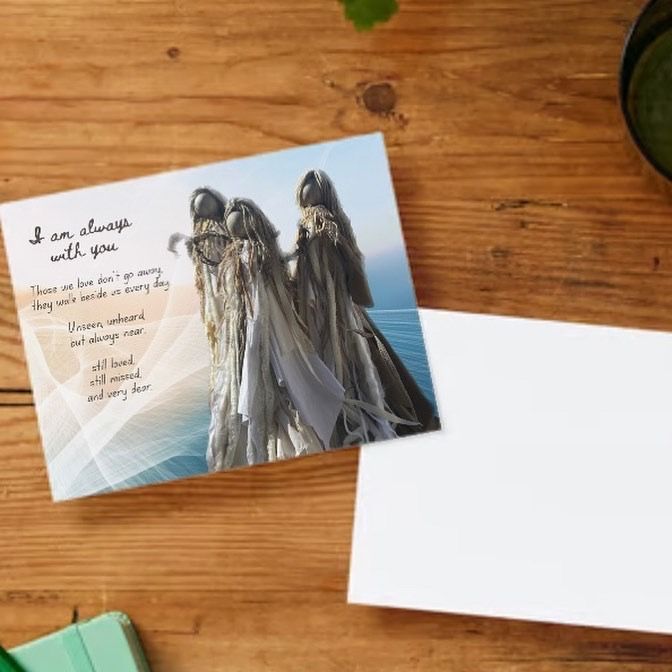 Card: I Am Always With You (blank, with envelope)