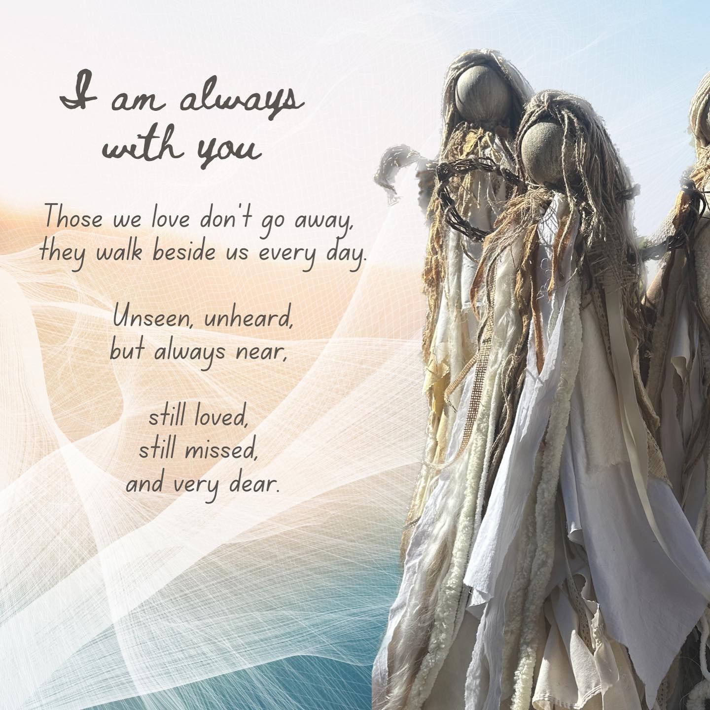 Card: I Am Always With You (blank, with envelope)