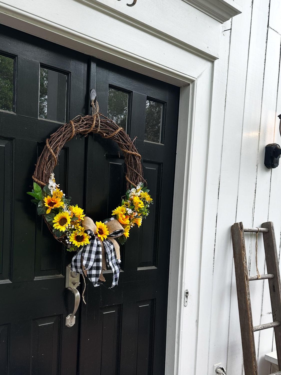 Grapevine and Floral Wreath