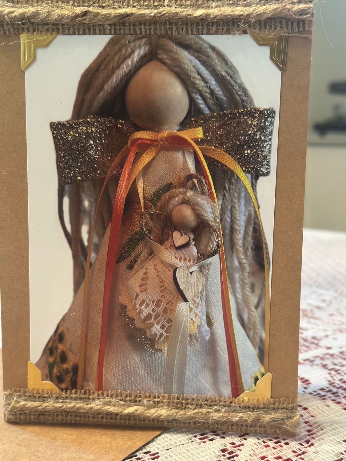 Mother and Baby Card (sunflower theme 2) Blank Inside