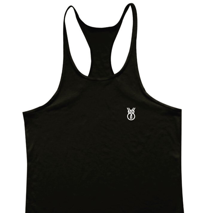 Bodybuilding Stringer Black $10.00