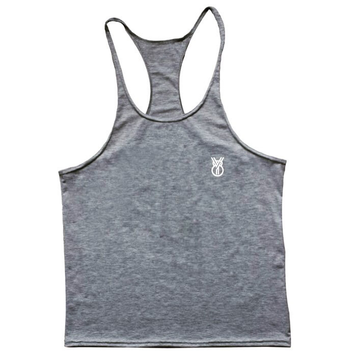 Bodybuilding Stringer Gray $10.00