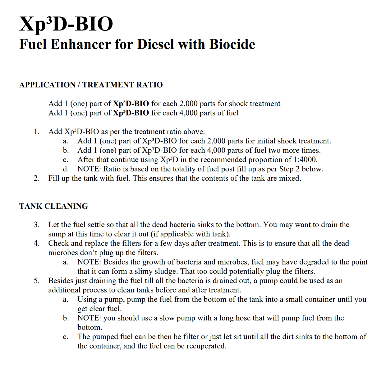 DB16K Xp3 Diesel Biocide Eradicator - Treats 16000 litres