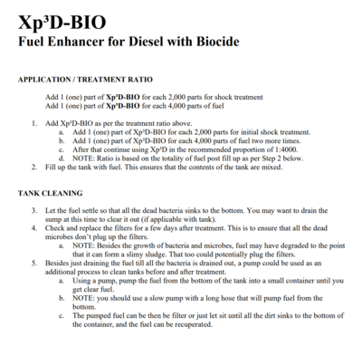 DB4000L Xp3 Diesel Biocide Eradicator - Treats 4000 litres DB4000L Xp3 Diesel Biocide Eradicator - Treats 4000 litres