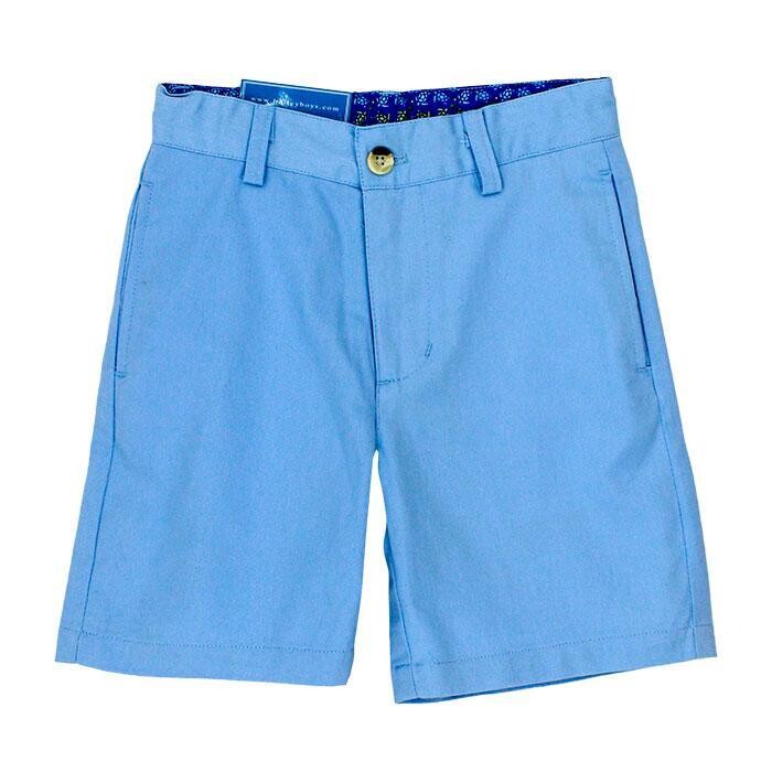 Pete Harbor Blue Twill Shorts, Size: 2T