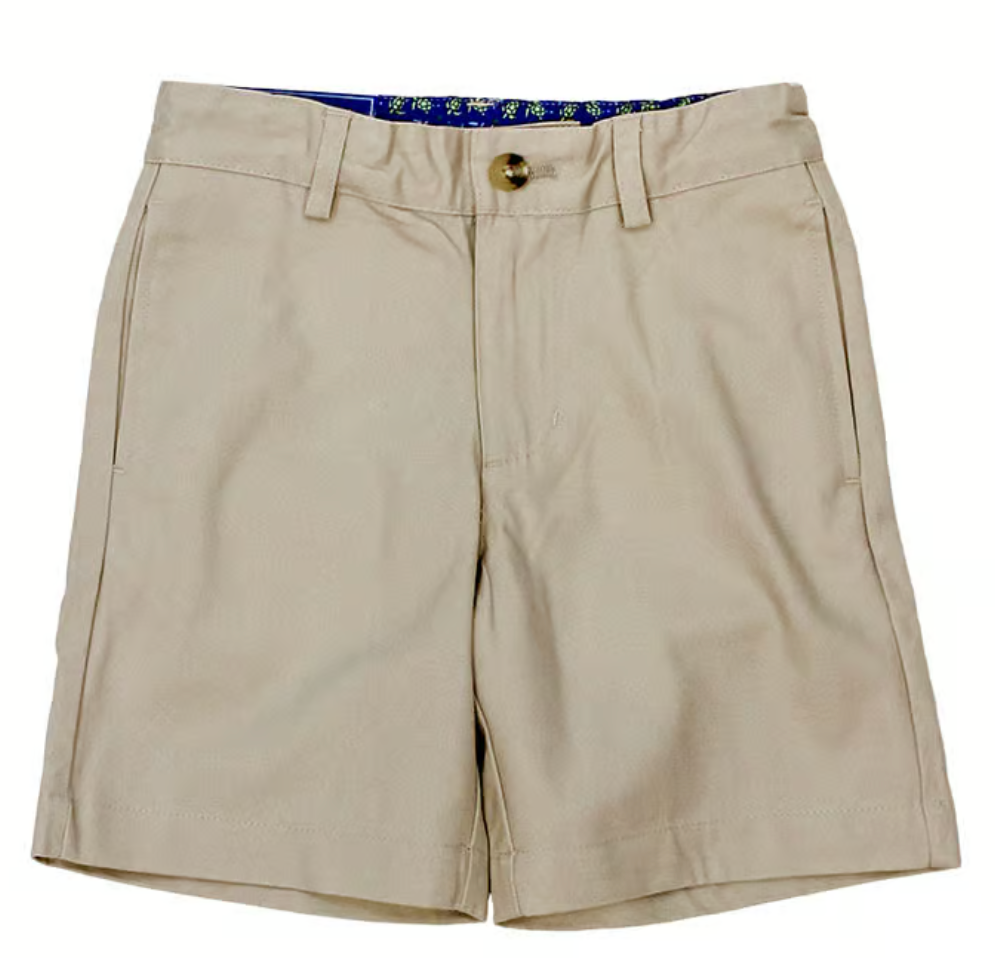 Pete Khaki Twill Shorts, Size: 2T