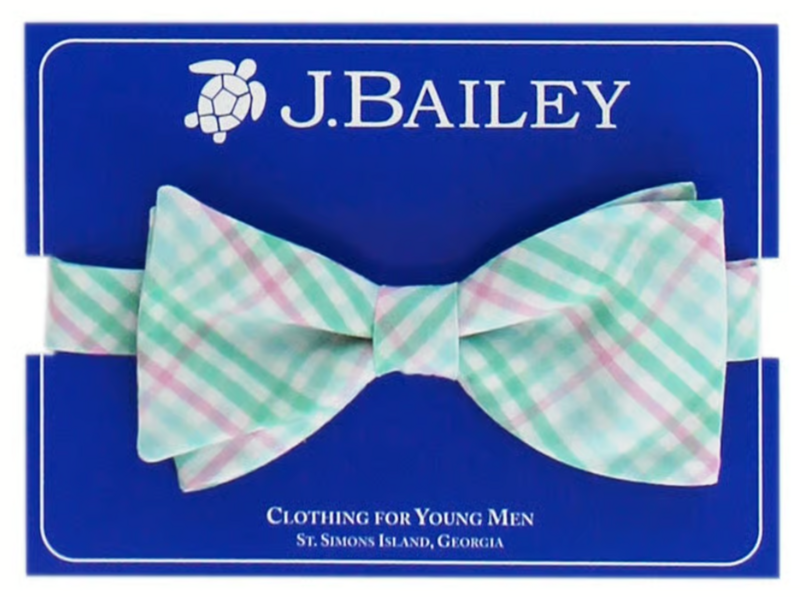 Cypress Plaid Bow Tie