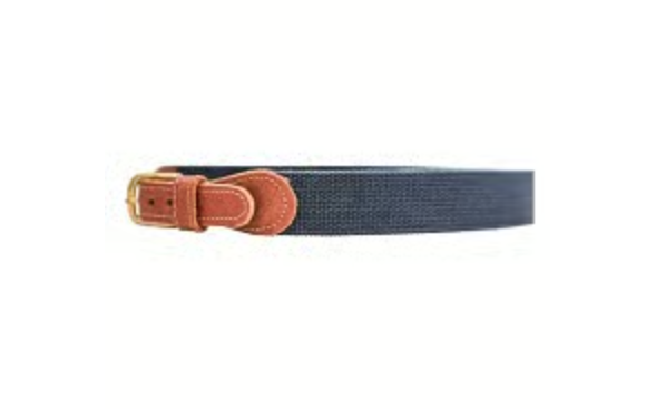 Navy Woven Belt