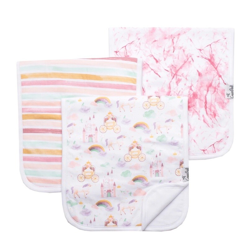 Enchanted Burp Cloths