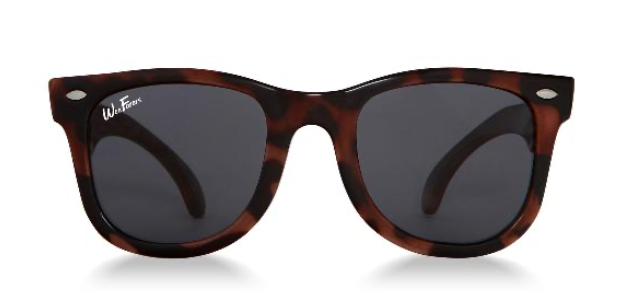Polarized Tortoise Shell Wee Farers, Size: 0-1