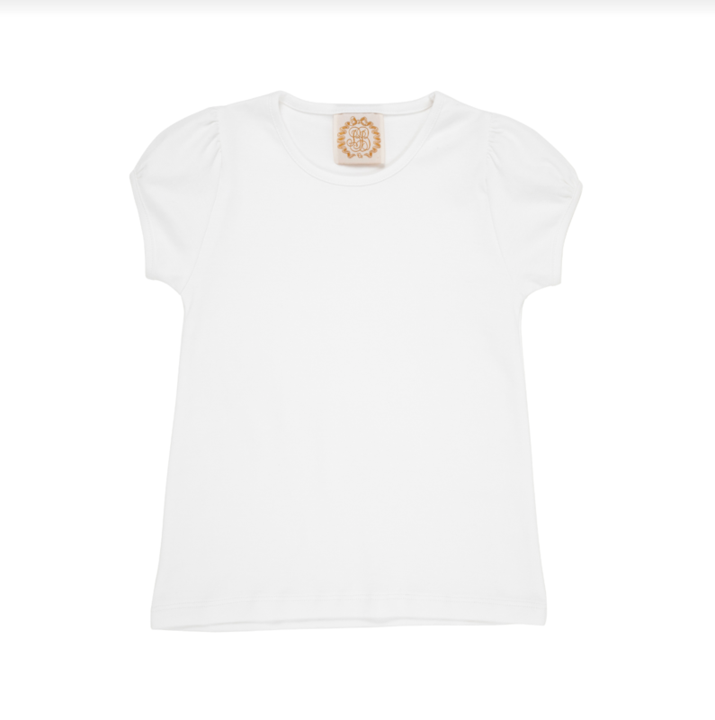 Penny's Play Shirt in Worth Avenue White