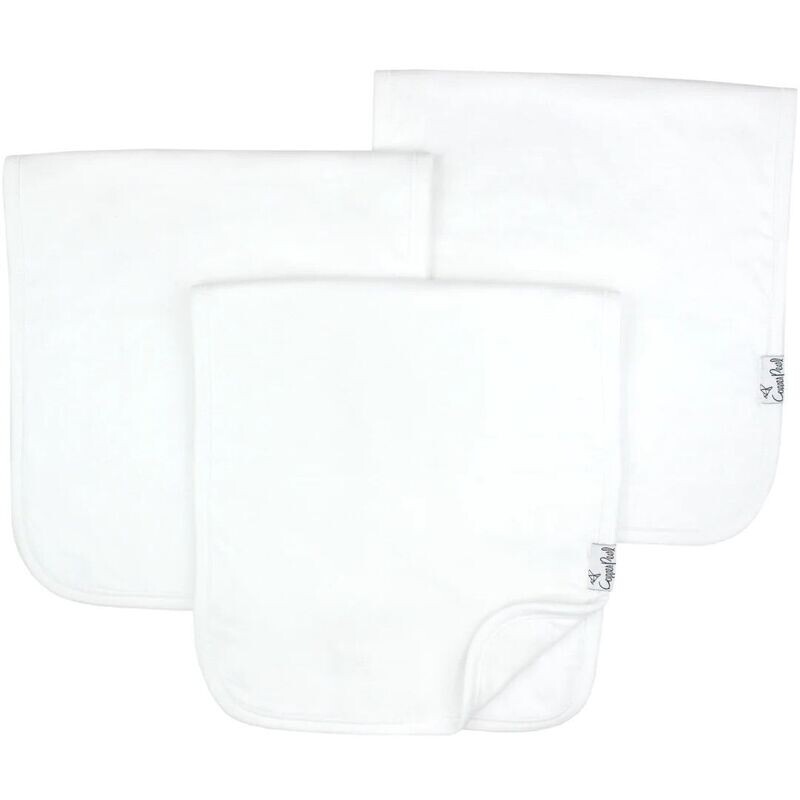 White Basics Premium Burp Cloths