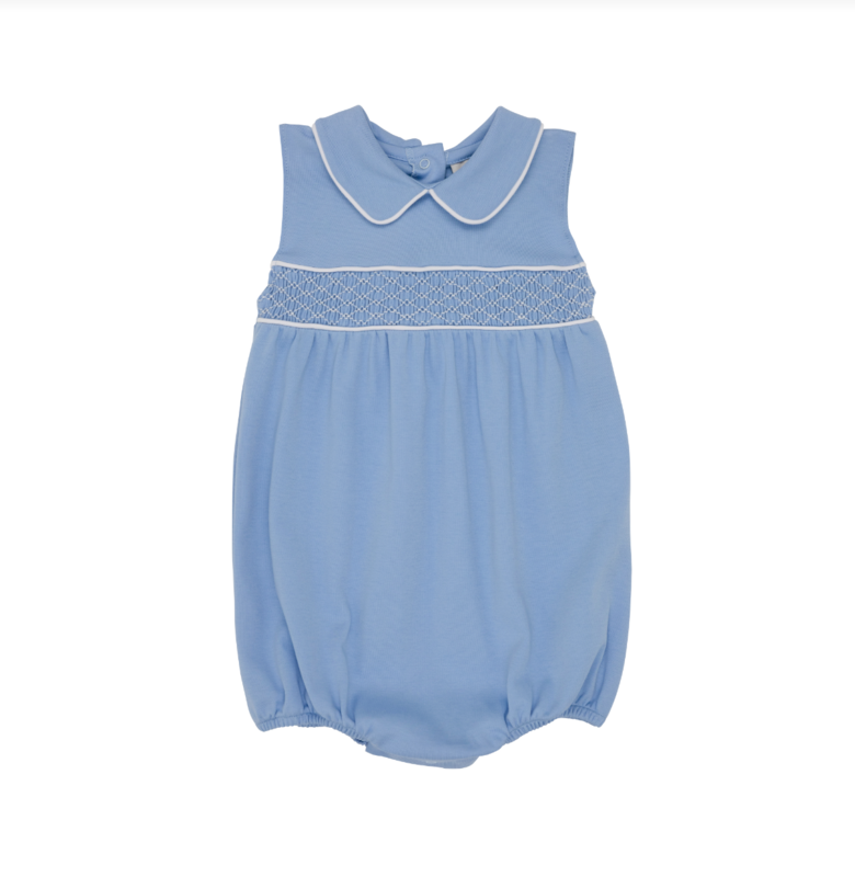 Park City Periwinkle/Worth Ave White Banbury Bubble