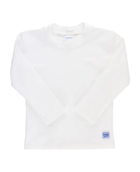 White Long Sleeve Rashguard