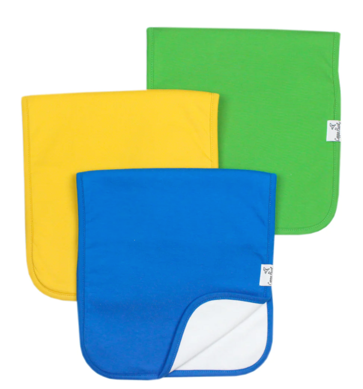 Blueberry Premium Burp Cloths