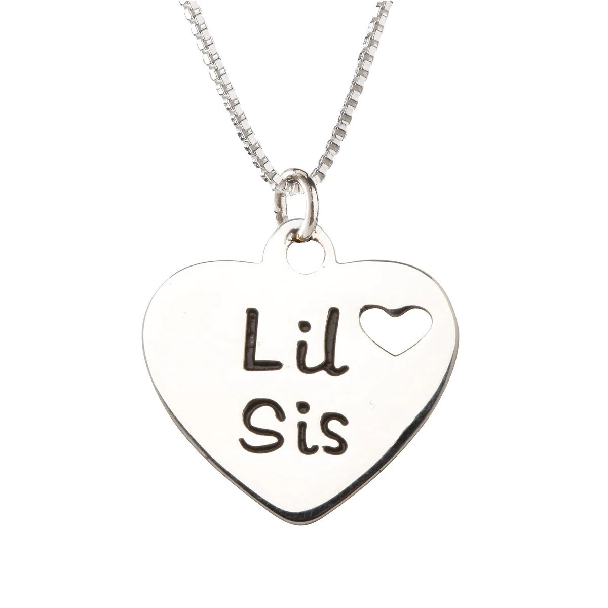 Lil Sis Heart Necklace