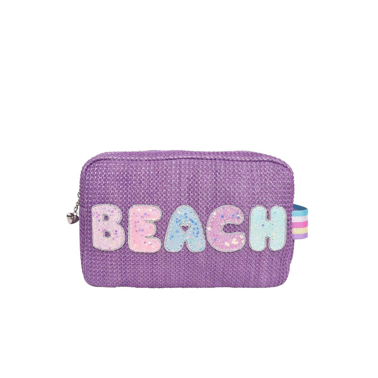 Orchid Beach Straw Pouch
